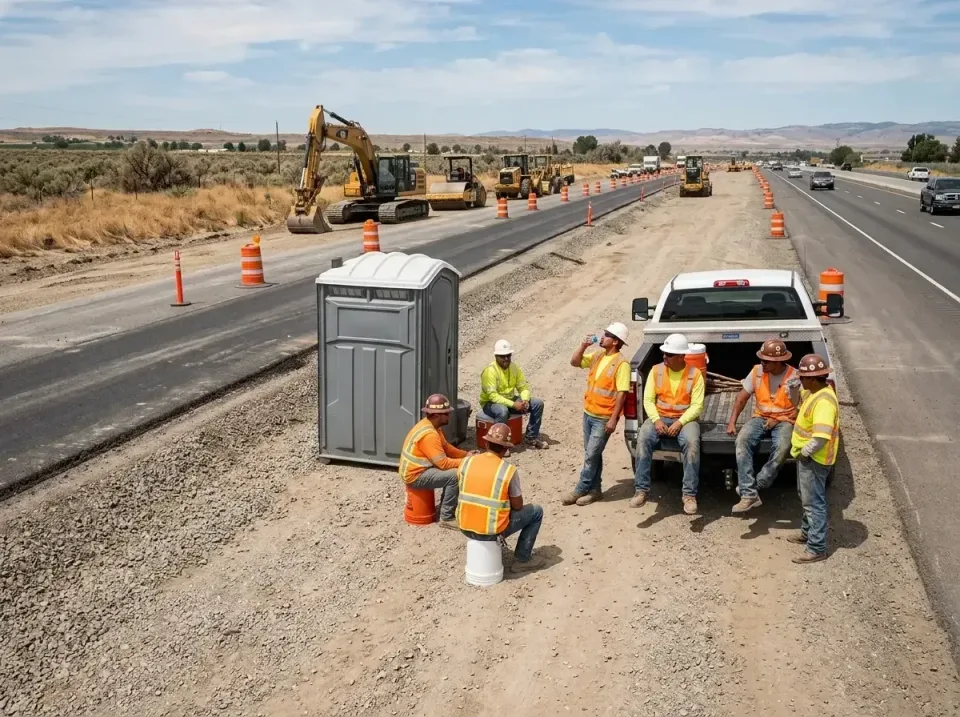highway-road-construction-crew-007 — frequently asked questions, Porta Potty and Restroom Rentals in Lake Belvedere Estates,…
